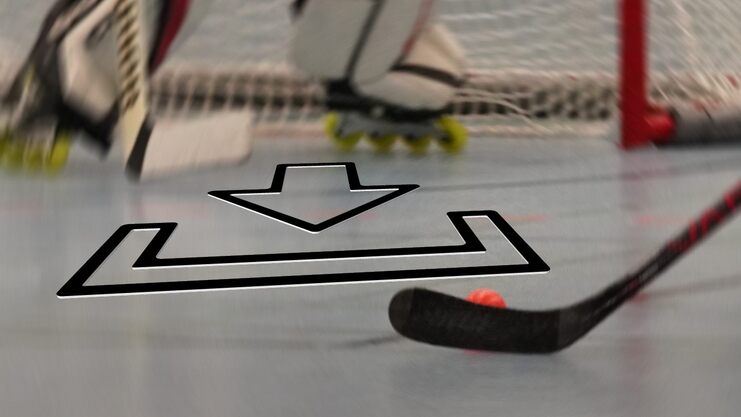 Trainingssituation: vor dem Torschuss