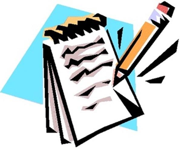 Grafik eines Notizblocks mit einem Bleistift, auf dem Linien und Diagramme skizziert sind.