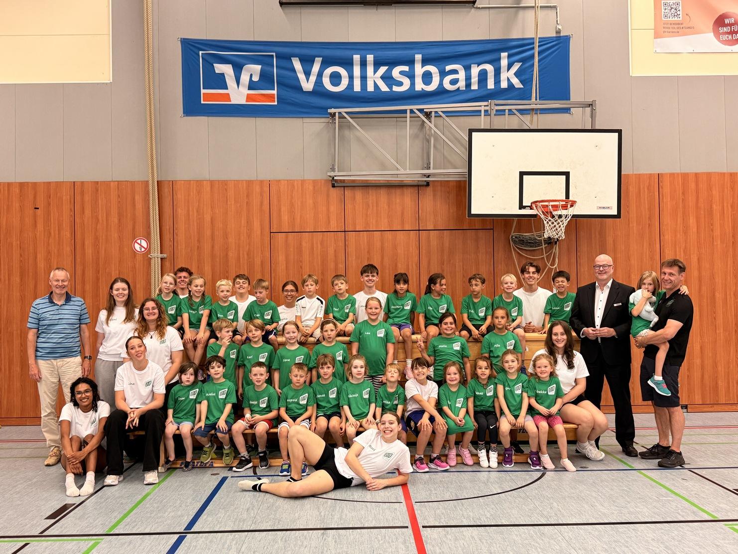 Kids Camp Gruppenbild Gruppenfoto des BTV-Kids Camps 2026